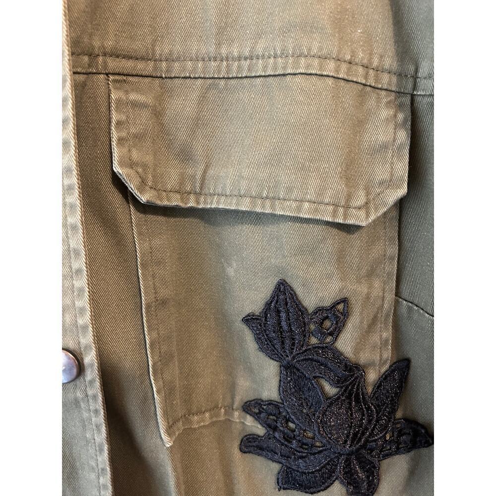 Vero Moda Olive Y2K Embroidered Jacket - Picture 3 of 6